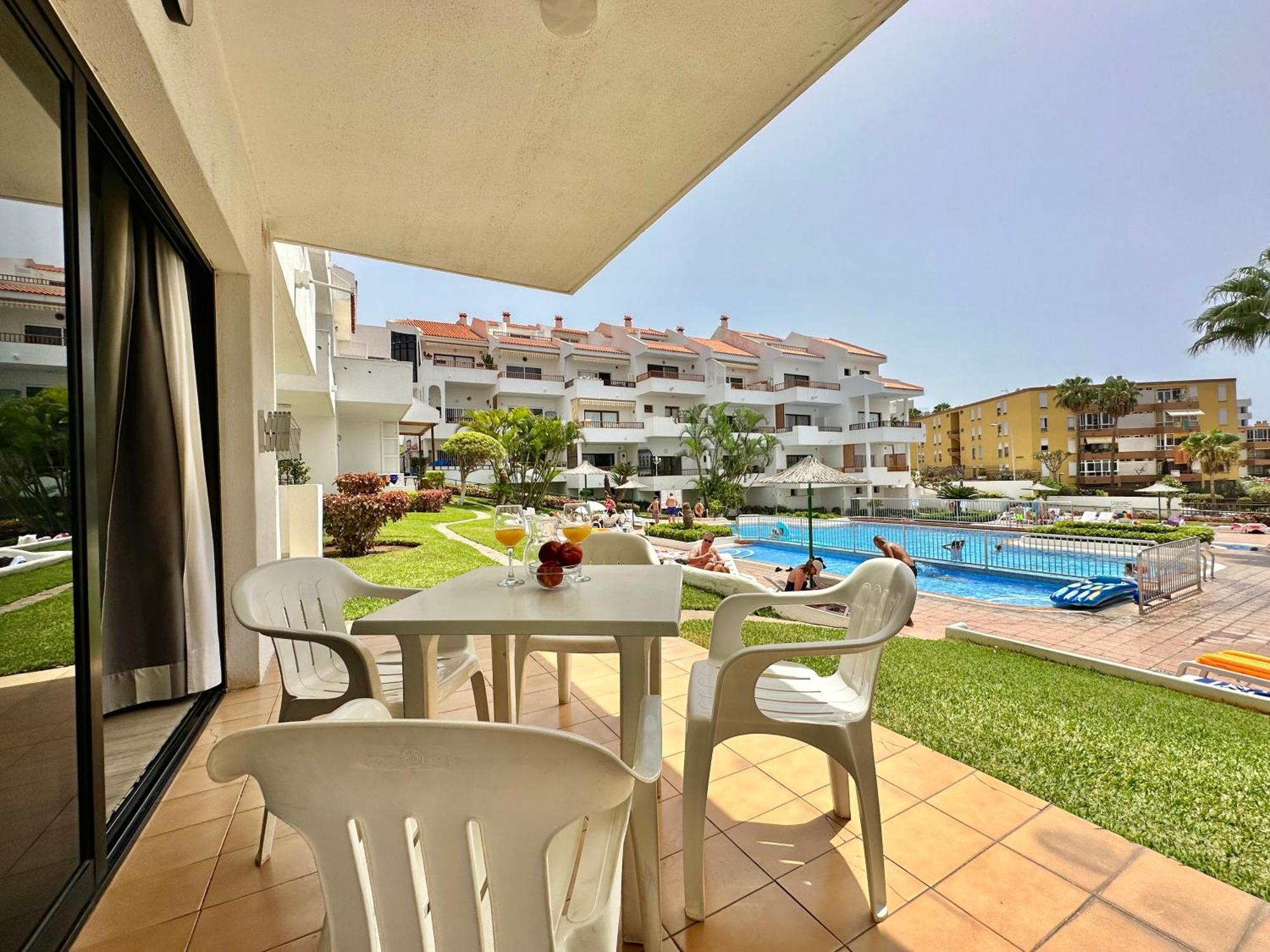 Ferienwohnung Pool Views Terrace Los Cristianos  Exterior foto
